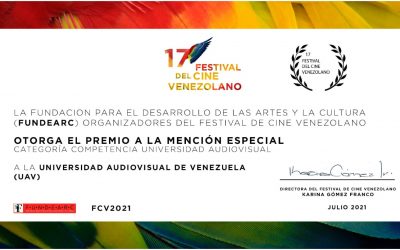 FUNDEARC otorga premio a La Universidad Audiovisual de Venezuela