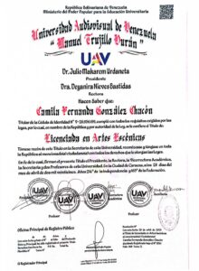 González Chacón , Camila