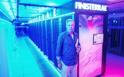 UAV presente en el Centro de Super Computación de Galicia (CESGA)